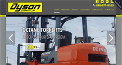 Desktop Screenshot of dysonequipment.com